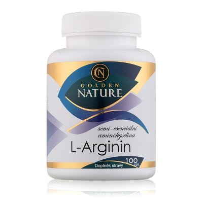 Golden Nature L-Arginin 100 kapslí