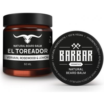 Barbar regenerační balzám na vousy El Toreador 60 ml – Zboží Dáma