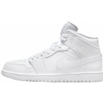 Nike Air Jordan 1 Mid Triple White 554725-662 – Hledejceny.cz