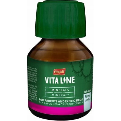 VITAPOL Minerály pro exotické ptáky 50 ml – Hledejceny.cz