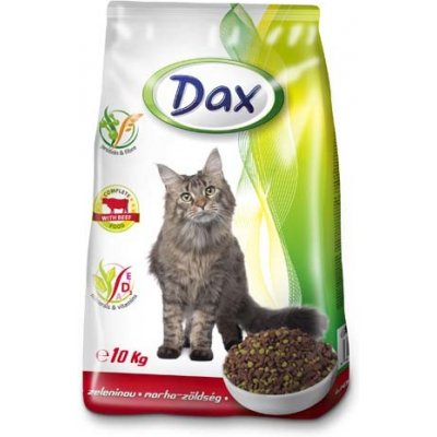 Dax Cat Dry Beef Vegetables granulované hovězí zelenina 10 kg – Zbozi.Blesk.cz