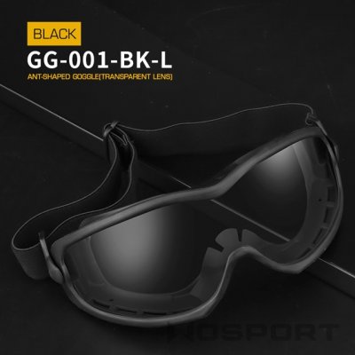Ochranné brýle Wosport ANT černé čiré