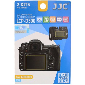 JJC ochranná folie LCD LCP-D500 pro Nikon D500