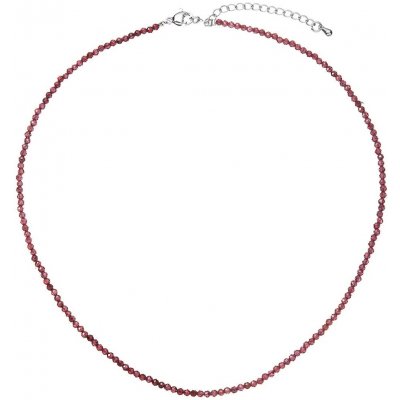 Pavona Náhrdelník s pravými garnet kameny 42012.3 ocel – Zboží Dáma