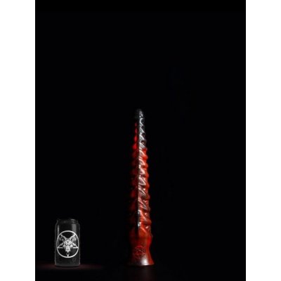 Twisted Beast Asmodeus Inferno Small prémiové silikonové dildo 37 x 2,6 - 6,7 cm – Hledejceny.cz