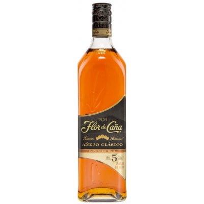 FLOR DE CANA 5y 37,5% 0,7 l (holá láhev)