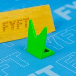 FYFT stojánek na yoya vytištěný na 3D tiskárně Zelená