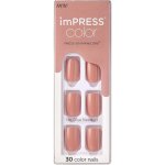 KISS imPRESS Color Short umělé nehty Sandbox 30 ks – Zboží Dáma