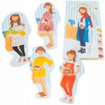 Small Foot vrstvené puzzle těhotenství – Zboží Dáma