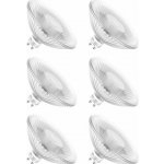 NCC-Licht Sada 6 kusů LED QPAR111 6,5W GU10 465lm 2700K flood 24° Teplá bílá žárovka – Hledejceny.cz