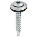 KLIMAS Klempířský šroub 4,8 x 35 mm lakovaný RAL - Torx 20 s EPDM (plech-dřevo) – Hledejceny.cz
