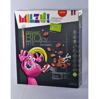 Milzu! BIO Cereální obdélníčky s kakaem 450 g