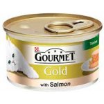 Gourmet Gold Cat maso & losos & kuře 85 g – Hledejceny.cz