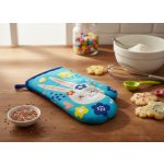 Kuchyňská bavlněná rukavice chňapka RABBIT FRIENDS 1 kus modrá 18x30 cm, 100% BAVLNA Essex – Sleviste.cz