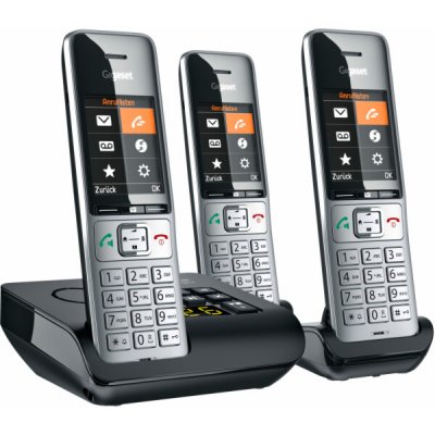 Gigaset COMFORT 500A trio L36852-H3023-B111 – Zboží Mobilmania