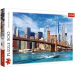 Trefl Výhled na New York 48 x 34 cm v krabici 40 x 26,5 x 4,5 cm 500 dílků – Hledejceny.cz