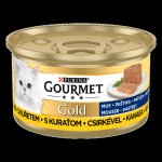 Nestlé Česko s.r.o. Purina PetCare,Frisk Gourmet Gold konz. kočka pašt. s kuř.masem 85g