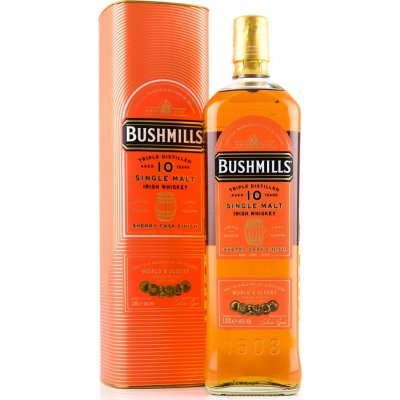 Bushmills Sherry Cask 10y 46% 1 l (tuba) – Sleviste.cz