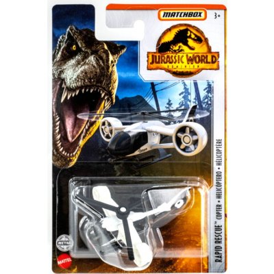 Toys Mattel Matchbox Jurassic World Rapid Rescue Helicopter – Sleviste.cz