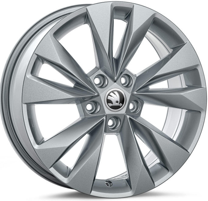 Škoda Kuma 7x17 5x112 ET45 silver