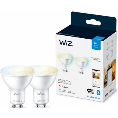 WiZ SADA 2x LED Stmívatelná žárovka PAR16 GU10/4,7W/230V 2700-6500K CRI 90 Wi-Fi- WI0145