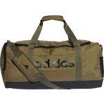 adidas Linear Duffel M OLISTR/BLACK Hnědá 40 L – Sleviste.cz