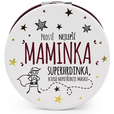 Nekupto Zrcátko dvojité Nejlepší maminka 7cm – Zboží Dáma