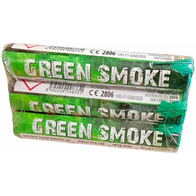 Zelená dýmovnice GREEN SMOKE 3 ks – Zboží Mobilmania