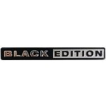 Avisa Hliníkové samolepící 3D logo BLACK EDITION - – Zboží Mobilmania