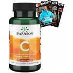 Swanson Vitamin C 500 mg + Šípek 100 kapslí – Zbozi.Blesk.cz