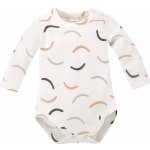 Pinokio Le Tigre Body s dlouhým rukávem Ecru Print – Sleviste.cz