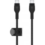 Belkin CAB011bt3MBK Flex USB-C/USB-C do 60W, 3m, černý – Hledejceny.cz