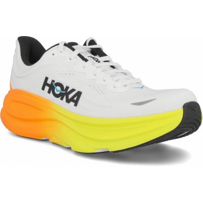 Hoka Bondi 9 M 1162011-WNG white/neon tangerine – Hledejceny.cz