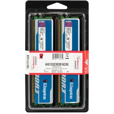 Kit Kingston HyperX Blu 4Go (2x2Go) DDR3 1333MHz – KHX1333C7D3K2/4G