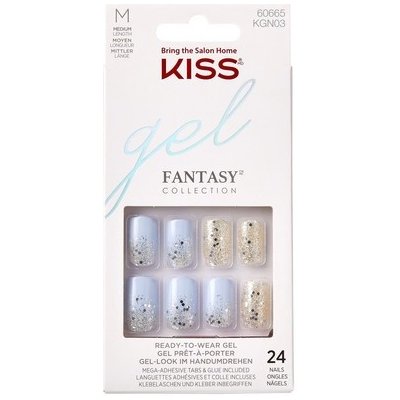 KISS Gelové nehty 60665 Gel Fantasy 24 ks – Zboží Dáma