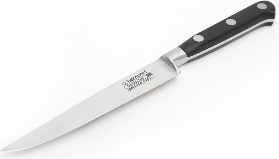 Berndorf Sandrik Profi Line kuchyňský nůž na steak hladký 13 cm