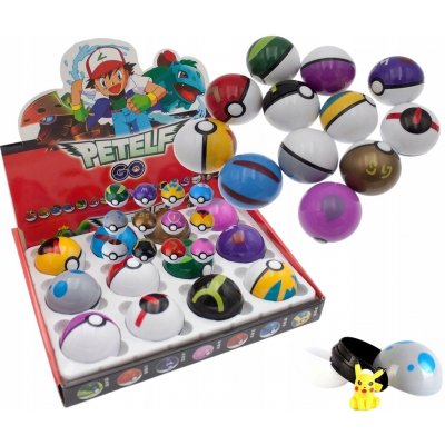 Pokemon Pokeball hračka + figurka 12 Ks – Zboží Mobilmania