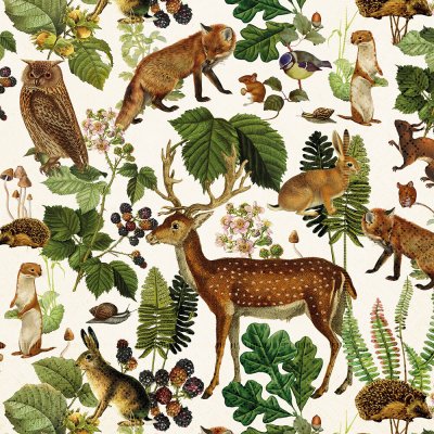 Skona Ting Papírový ubrousek Forest Animals – Hledejceny.cz