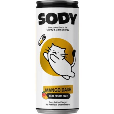 SODY Funkční soda Mango Dash 330 ml – Hledejceny.cz