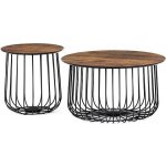 Autronic AF-3007 OLW dekor staré dřevo / černý mat 2 ks – Zboží Mobilmania