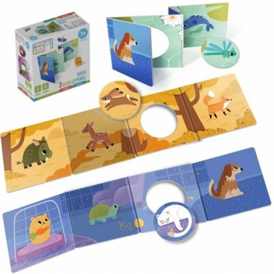 Efko KukiKuk Véééliká puzzle duo Kde bydlí zvířátka – Hledejceny.cz