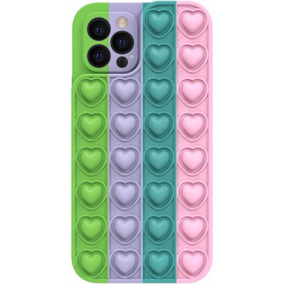 Pouzdro IZMAEL.eu Heart Pop It Apple iPhone 11 multibarevná – Zboží Mobilmania