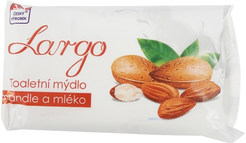 Largo toaletní mýdlo Mandle a mléko 100 g od 9,5 Kč - Heureka.cz