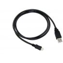 C-Tech CB-USB2M-10B USB 2.0 AM/Micro, 1m, černý
