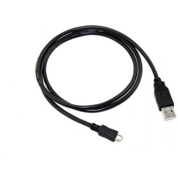 C-Tech CB-USB2M-10B USB 2.0 AM/Micro, 1m, černý