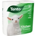 Tento Kitchen Innovations kuchyňské papírové utěrky 3vrstvé 2× 17 m 2 role – Zboží Dáma