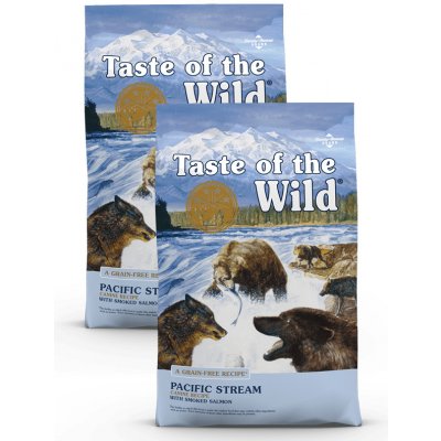 Taste of the Wild Pacific Stream Canine 2 x 5,6 kg – Hledejceny.cz