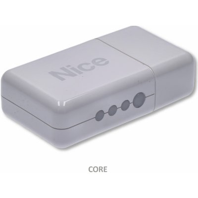 CORE inteligentní WIFI přijímač pro ovládání pohonu NICE s rozhraním IBT4N. Kompatibilní s Apple HomeKit a IFTTT, podpora WPS