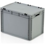 TBA Plastové obaly s.r.o. Plastová Euro přepravka 600 x 400 x 420 mm s víkem – Hledejceny.cz