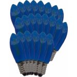 ElektroSkalka Žárovky LED svíčky 14V až 55V/0,3W E-10 Filament 15ks modré (1ks) – Hledejceny.cz